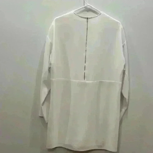 TIBI White Sheath Dress Size Medium - Picture 6 of 9